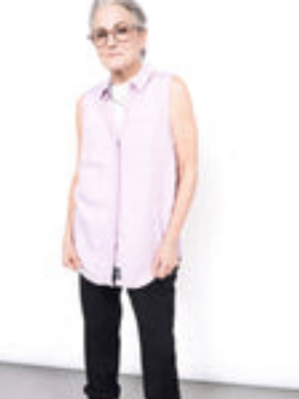 Wildfang EMPOWER lavendar button up